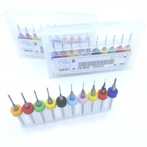0.3mm to 3.0mm Tungsten Carbide Drill Bit Set for PCB and CNC