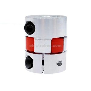XB Type Flexible Shaft Coupling 10mm × 10mm – Aluminum Clamping Coupler for CNC and 3D Printers