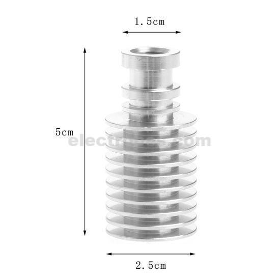 Short-Distance J-Head Bowden V6 Metal Hotend Heatsink for 1.75mm 3D Printer Filament - Image 5
