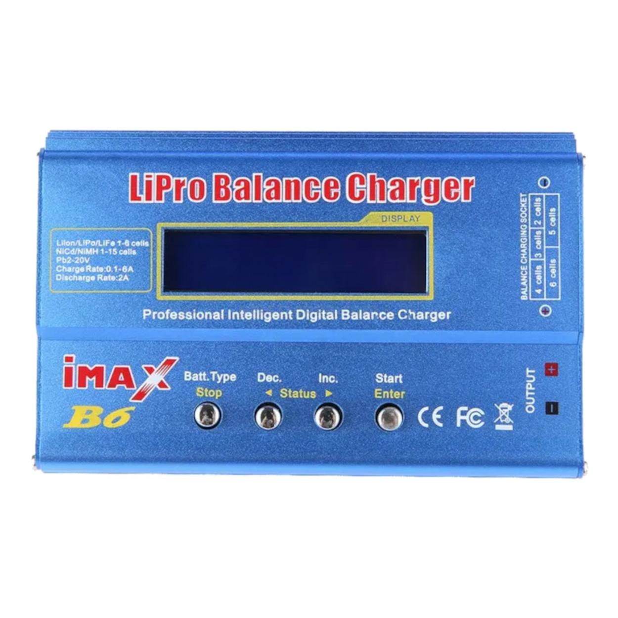 IMAX B6 80W LIPO Battery Balance Charger RC Lipo Battery Charger Dis-Charge 1S-6S Multi Function Charging - Image 3