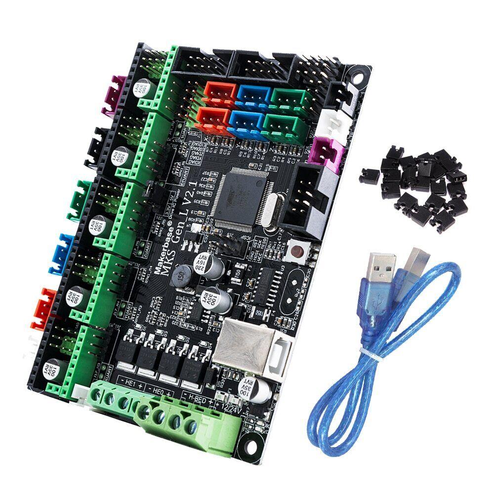 MKS Gen L V2.1 3D Printer Control Board Mega 2560 RAMPS 1.4 Compatible - Image 3