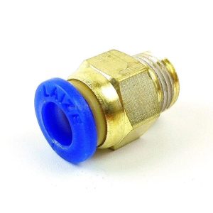 PC6-M10 Pneumatic Push-to-Connect Fitting – 6mm Tube, M10 Male Thread for 3D Printers