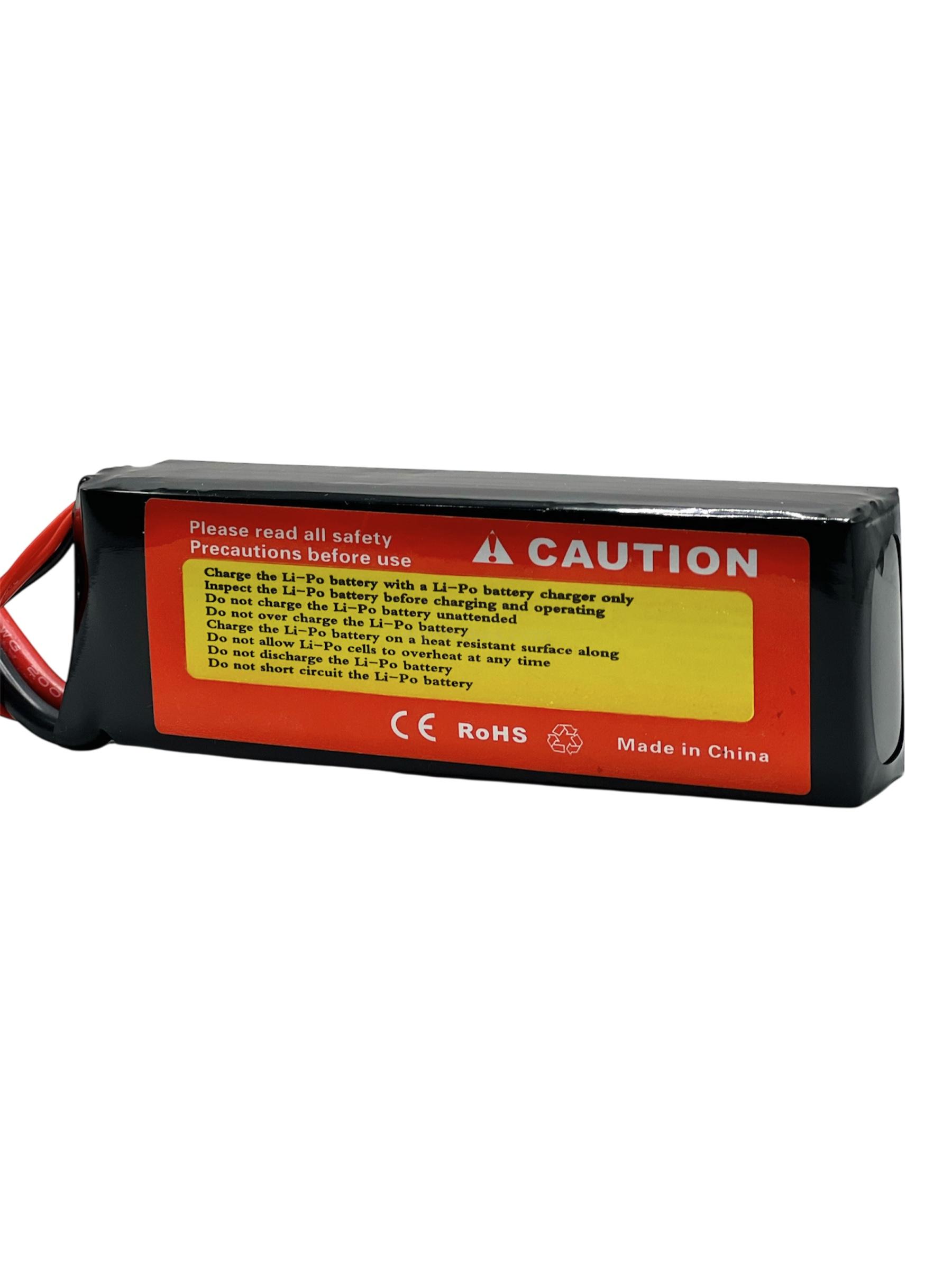 4200mAh 11.1V 3S 30C Lipo Lithium Polymer Rechargeable Battery Pack for RC Drone - Image 2