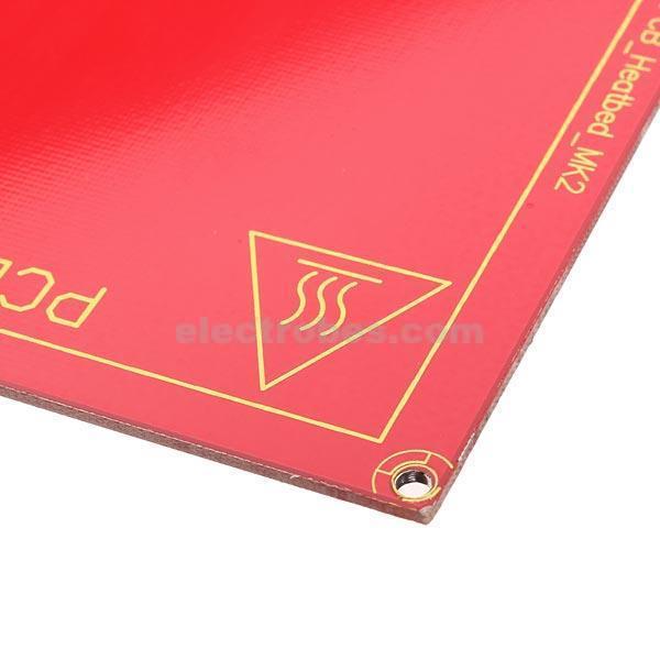 MK2B 214×214mm Dual Voltage Heated Bed PCB – 12V/24V for 3D Printers - Image 5