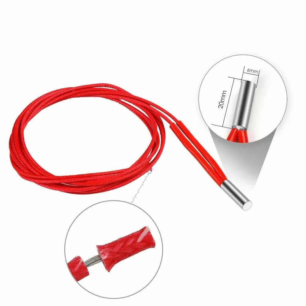 12V/24V 40W Ceramic Cartridge Heater for 3D Printers - Image 4