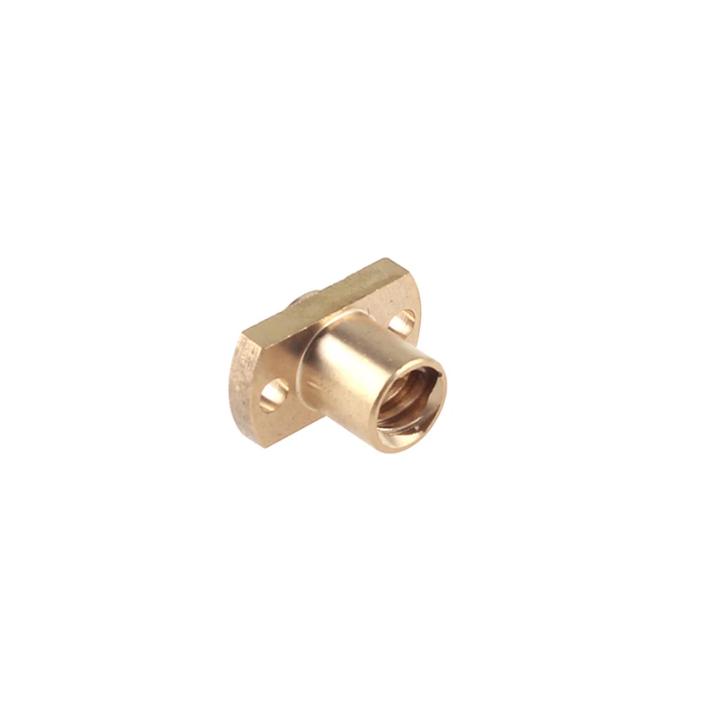 T8 Lead Screw Nut 8mm Brass Flange Nut – 2mm Pitch, 8mm Lead - Image 5