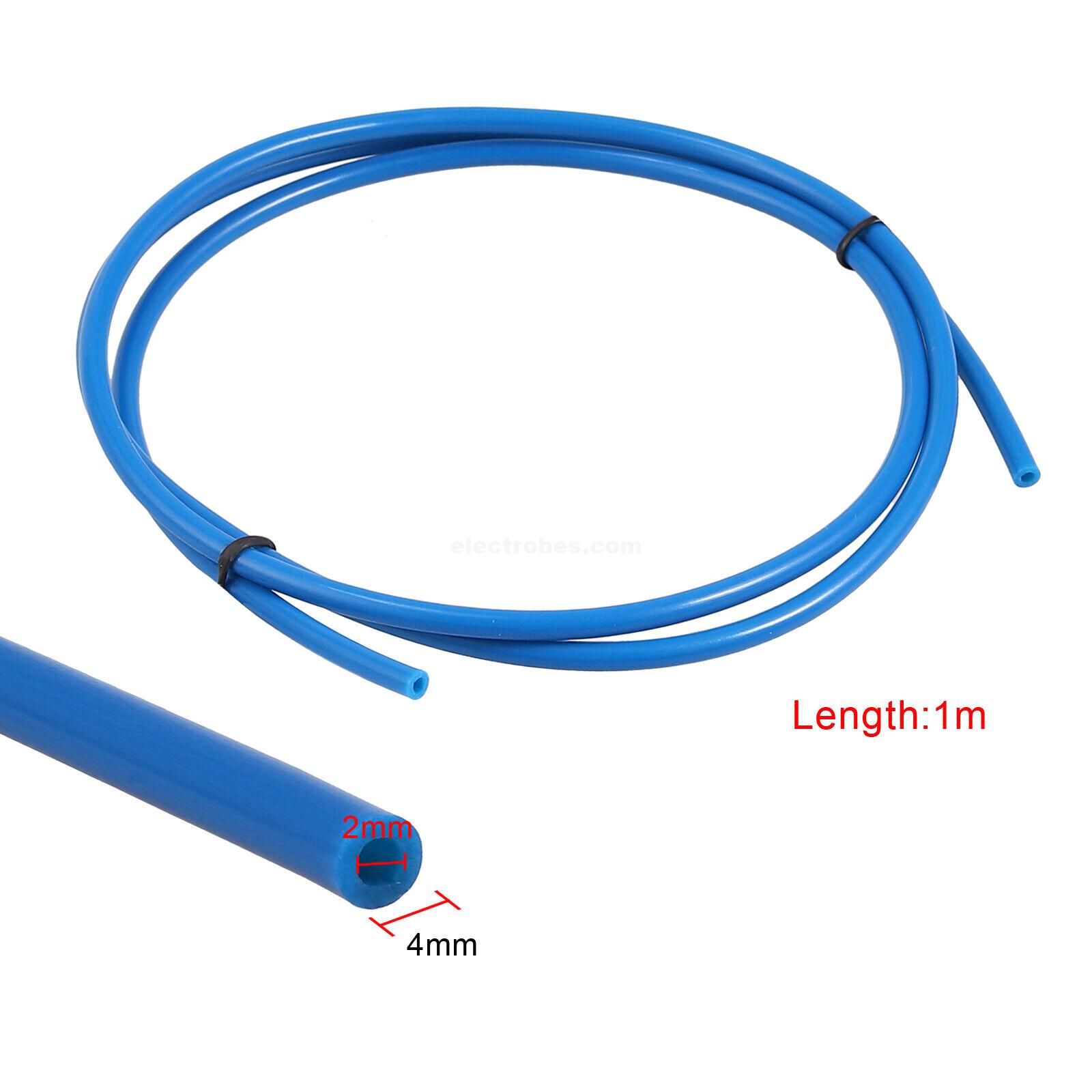1 Meter PTFE Teflon Tube 4mm OD 2mm ID for 1.75mm 3D Printer Filament - Image 2