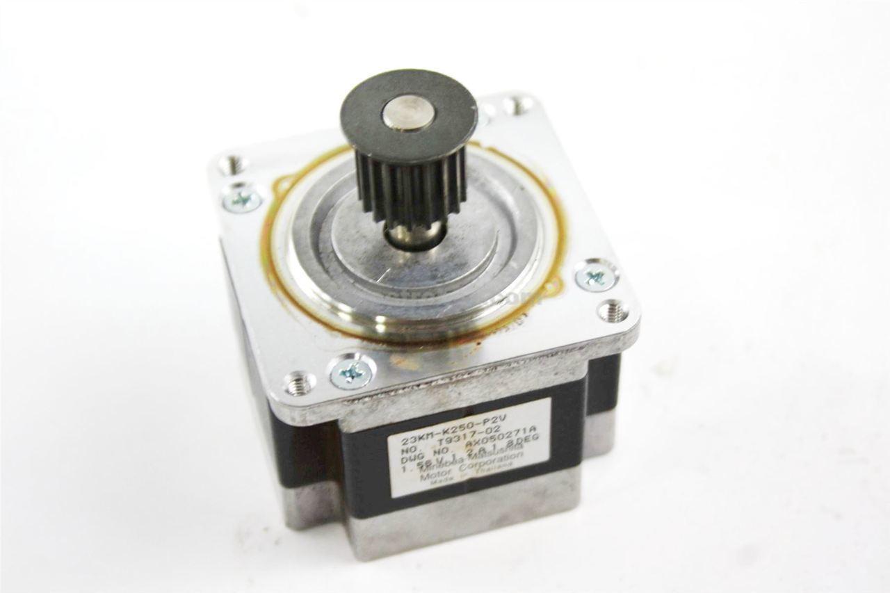 Used NEMA 23 Stepper Motor with GT2 Pulley – 1.8° Step Angle, 24V DC - Image 3