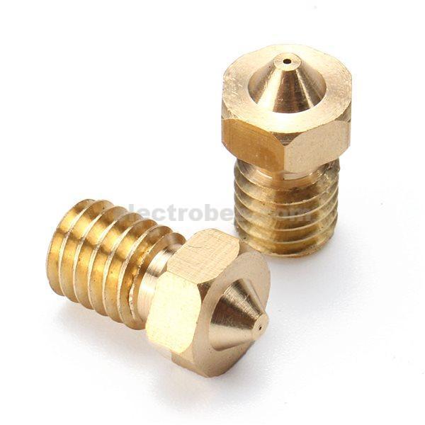 0.35mm MK3 Brass Nozzle for 3D Printers – M6 Thread, 1.75mm Filament