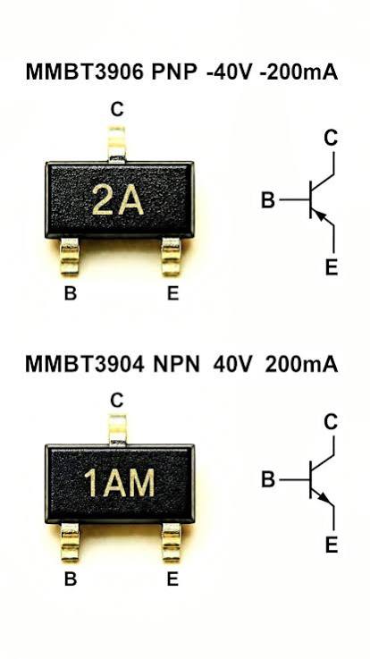 2N3906 MMBT3906 2A PNP Switching Transistor Amplifier SMD - Image 2