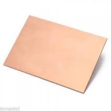 12 × 12 Inch Single Sided Copper Clad PCB Sheet – 35 Micron Copper
