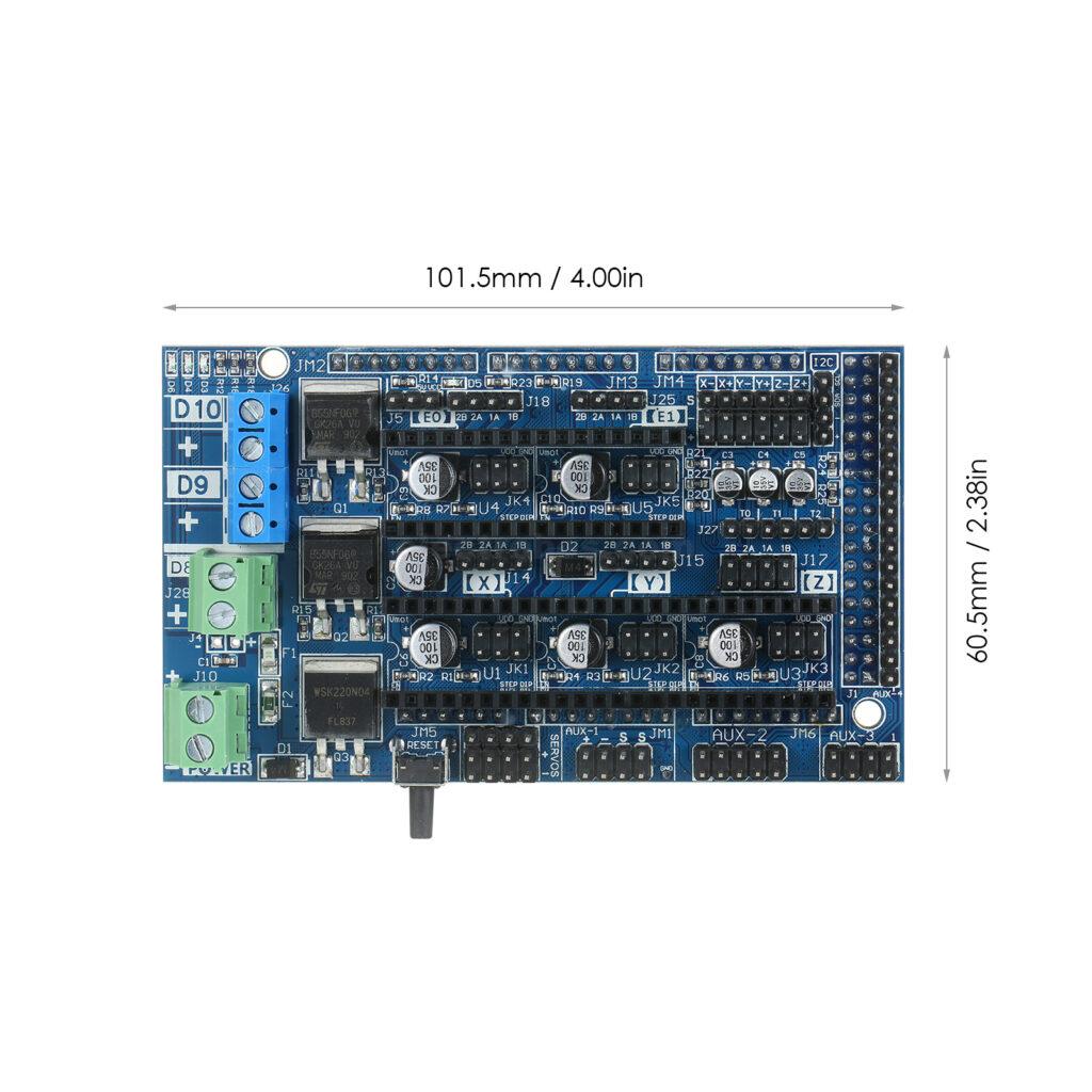 RAMPS 1.6 Arduino Mega Shield 3D Printer Controller Board - Image 6