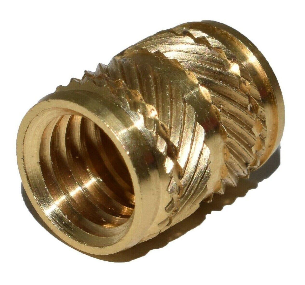 M3, M4, M5 Brass Heat-Set Threaded Inserts for 3D Printed Parts