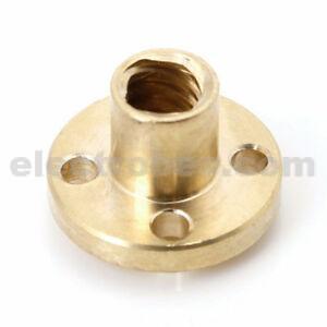 T10 Lead Screw Nut 10mm Brass – 2mm Pitch for CNC & 3D Printers