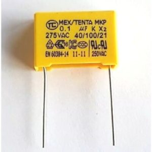 104K 0.1uF 100nF 275VAC X2 Polypropylene Film Capacitor