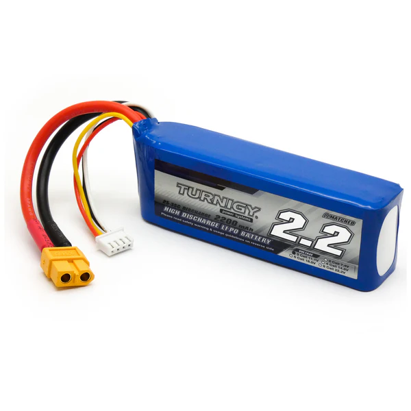 Turnigy Nano-Tech 3s 2200mAh 25-50c LiPo Pack (T-plug Connector - Image 2