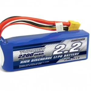 Turnigy Nano-Tech 3s 2200mAh 25-50c LiPo Pack (T-plug Connector